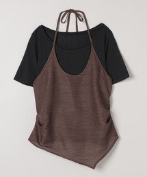 JEANASIS | ドビーホルターキャミ2P/496957(Tシャツ/カットソー)