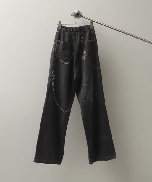 JPG JEAN'S デニムプリントパンツ 楽天市場】【中古】 ジャンポールゴルチエ ジーンズJPG JEAN'S