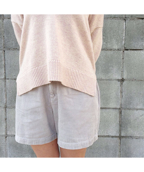 Kastane（カスタネ）の「ハイウエストSPT（その他パンツ・レディース・ブルー/ライトベージュ/カーキ/オレンジ/グレー・FREE）」の2枚目の写真