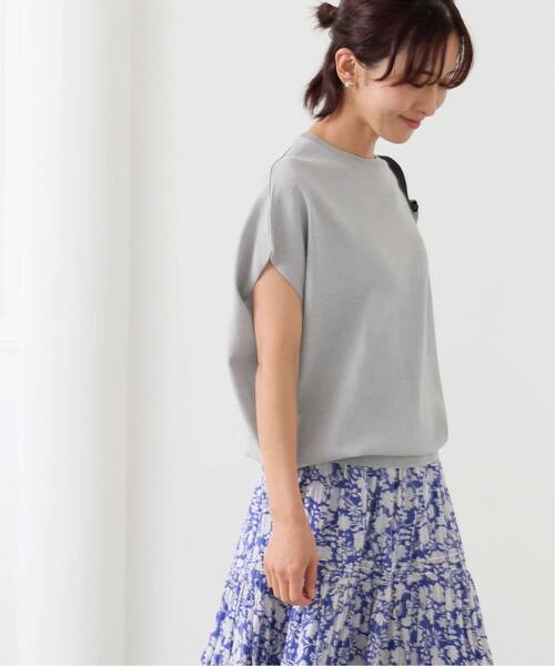 JOURNAL STANDARD relume(ジャーナルスタンダード レリューム)の「《追加3》接触冷感 / ウォッシャブルクールプルオーバー(ニット/セーター・レディース・レッド/ブラウン/ブラック/ライトグレー・FREE)」の8枚目の写真