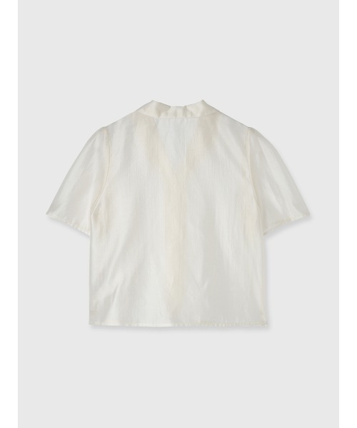 セール】オープンカラーシアーシャツ（シャツ/ブラウス）｜EIMY