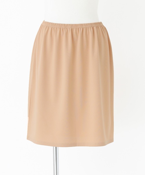 n'OrLABEL（ノアールレーベル）の「【機能素材】『ペチスカート』（インナーウェア/肌着・レディース・ベージュ/ブラック・2/1）」の7枚目の写真