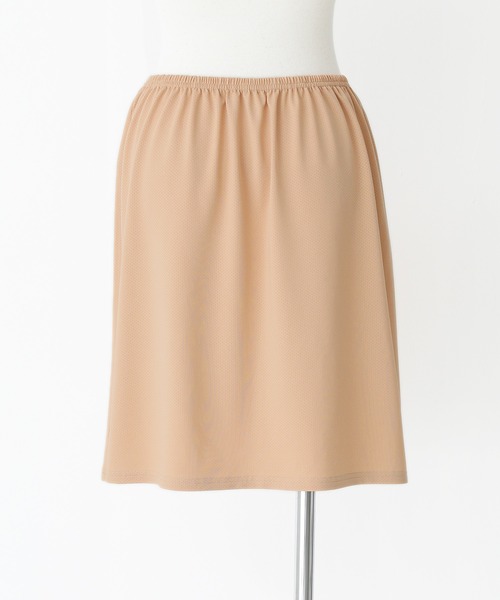 n'OrLABEL（ノアールレーベル）の「【機能素材】『ペチスカート』（インナーウェア/肌着・レディース・ベージュ/ブラック・2/1）」の9枚目の写真