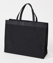 AIMER（エメ）の「【喪服・礼服用】内カバー付きブラックフォーマルシャンタンサブバッグ（トートバッグ）」