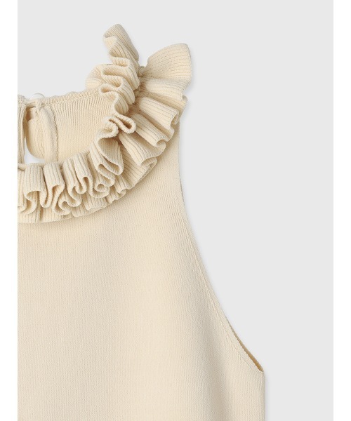 セール】ランダムフリルアメスリニット（シャツ/ブラウス）｜anuans