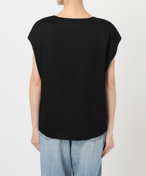 スピックアンドスパン　汗染み防止　コクーンシルエットTシャツ　新品　spick 汗ジミ防止 / コクーンシルエットTシャツ（Tシャツ／カットソー