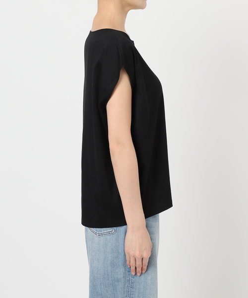 スピックアンドスパン　汗染み防止　コクーンシルエットTシャツ　新品　spick セール】汗ジミ防止 / コクーンシルエットTシャツ（Tシャツ