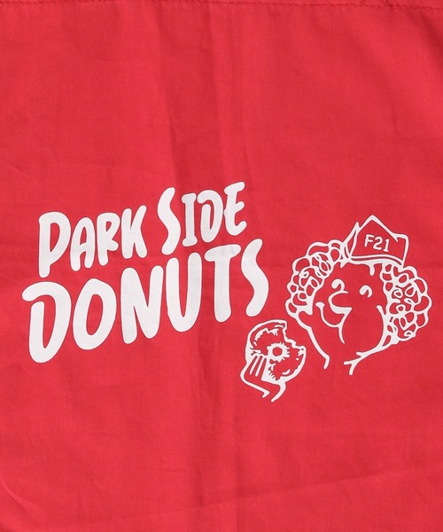 FOREVER 21（フォーエバー トゥエンティーワン）の「【Cafeコラボ】トートバッグ（トートバッグ・レディース・ホワイト/レッド・FREE）」の20枚目の写真