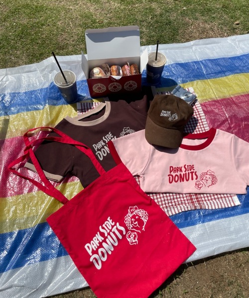 FOREVER 21（フォーエバー トゥエンティーワン）の「【Cafeコラボ】トートバッグ（トートバッグ・レディース・ホワイト/レッド・FREE）」の12枚目の写真