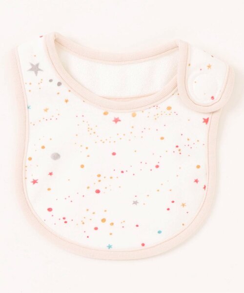 Boribon oeuf（ボリボンウーフ）の「【Boribon oeuf】ロシェルスタイ（スタイ/よだれかけ・キッズ・ブルー/ローズ・FREE）」の2枚目の写真