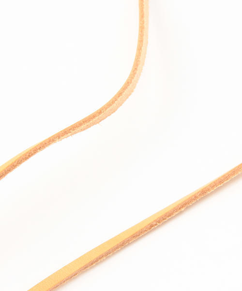 MOTO（モト）の「MOTORATORY×BEAMS PLUS / 別注 フェザーネックレス S（ネックレス・メンズ・オフホワイト/ナチュラル/ブラック・ONE SIZE）」の19枚目の写真