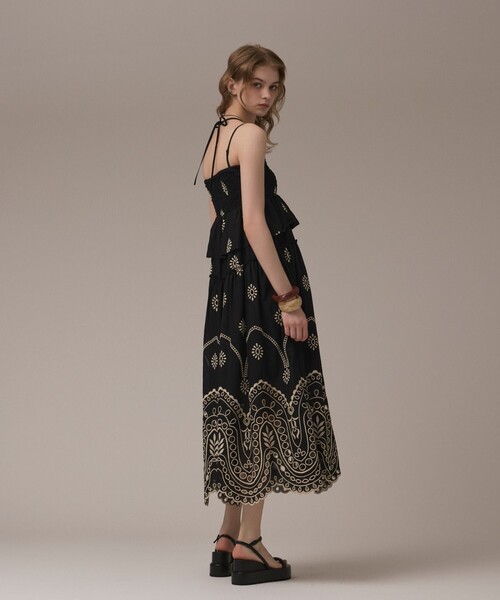 セール】カットワークマキシドレス（ワンピース）｜GRACE CONTINENTAL