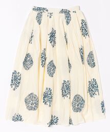 BAYBLO（ベイブロ）の「(BD)【BARNDOOR】コットンボイル ボタニカル ドット スカート（スカート）」