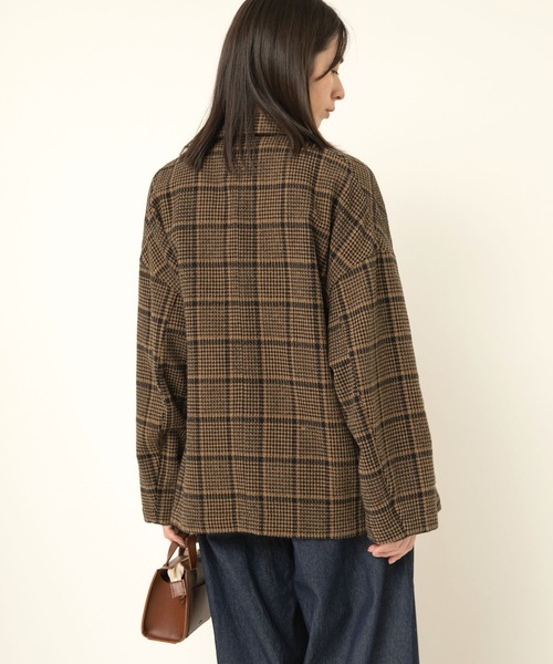 NAPTIME チェック中綿ジャケット NAPTIMEナップタイム チェック中綿ジャケット 2025秋冬