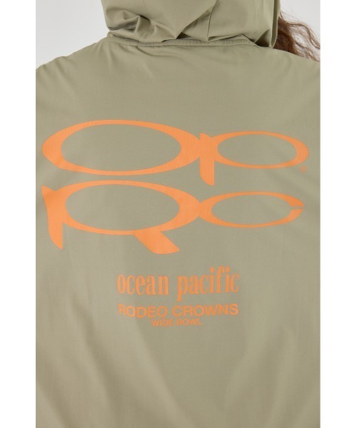 RODEO CROWNS WIDE BOWL（ロデオクラウンズワイドボウル）の「(OP)ラッシュガード ジップパーカー（パーカー・レディース・ライトカーキ/ブラック/オフホワイト/ブラック系その他・FREE）」の17枚目の写真