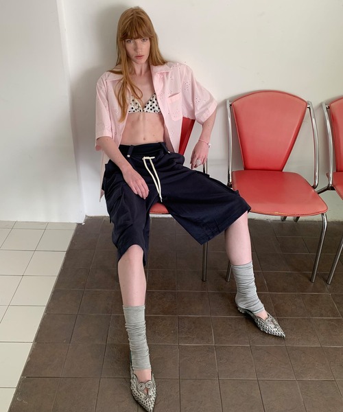 LONSLAN】ウエストデザインハーフパンツ LONW25s063（その他パンツ