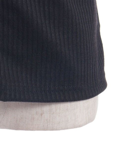 axes femme（アクシーズファム）の「襟付きブロッキングリブプルオーバー（Tシャツ/カットソー・レディース・ブラック/ホワイト/ブラウン・FREE）」の18枚目の写真