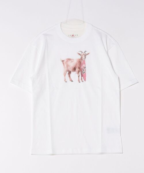 関税込【NIKE】ジョーダン GOAT コットン グラフィック Tシャツ Nike ACG Dri-Fit Goat T-Shirt | Apparel » Buy online now!