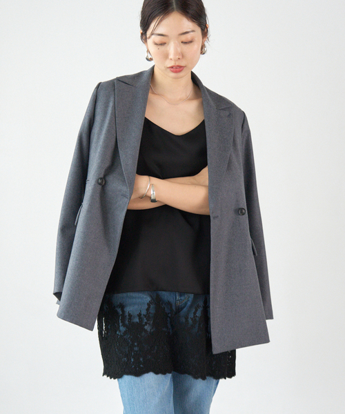 IENA（イエナ）の「Satinレース キャミソールワンピース（ワンピース