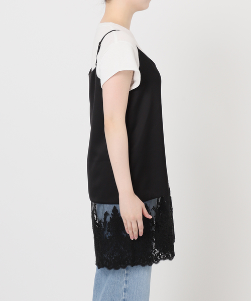 5日まで！IENA Satinレース キャミソールワンピース Satinレース キャミソールワンピース（ワンピース）｜IENA（イエナ）の