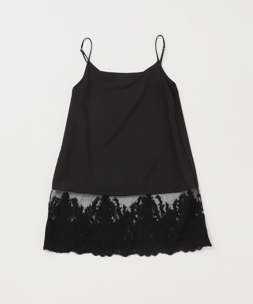 Satinレース キャミソールワンピース（ワンピース）｜IENA（イエナ）の