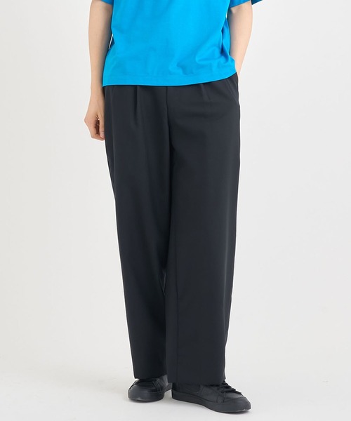 marka（マーカ）の「【marka/マーカ】別注TWO TUCK MILITARY TROUSERS（スラックス・メンズ・ダークグレー/ブラック・1/2）」の2枚目の写真