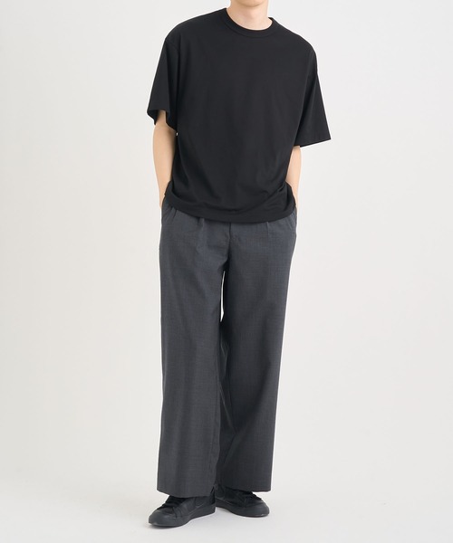 marka（マーカ）の「【marka/マーカ】別注TWO TUCK MILITARY TROUSERS（スラックス・メンズ・ダークグレー/ブラック・1/2）」の13枚目の写真