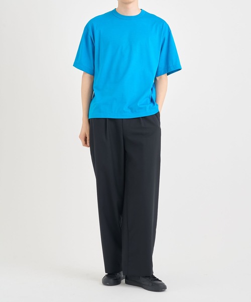 marka（マーカ）の「【marka/マーカ】別注TWO TUCK MILITARY TROUSERS（スラックス・メンズ・ダークグレー/ブラック・1/2）」の3枚目の写真