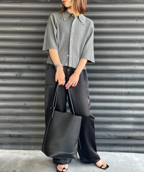 &MyuQ/アンドミューク] 別注 JUNO バケツ型トートバッグ（ショルダー