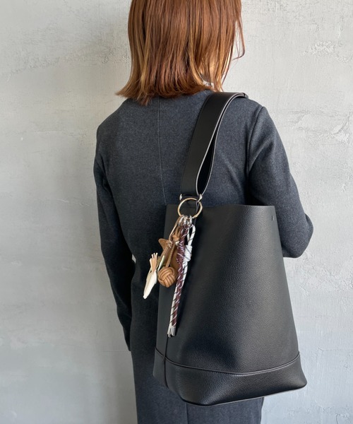 &MyuQ/アンドミューク] 別注 JUNO バケツ型トートバッグ（ショルダー