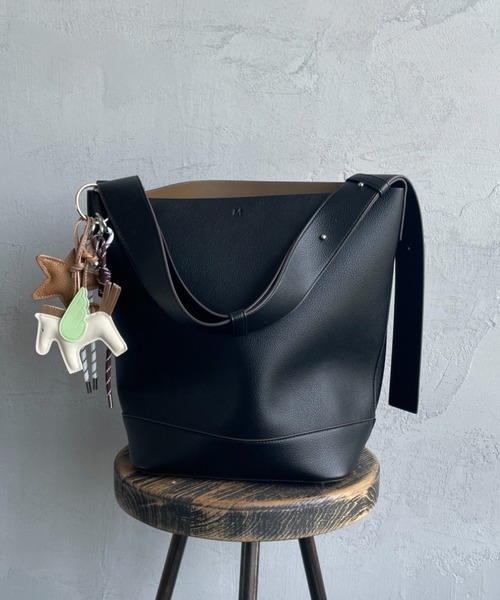 &MyuQ/アンドミューク] 別注 JUNO バケツ型トートバッグ（ショルダー