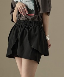 Fashion Letter | 水陸両用 フリルデザイン ラッシュガード ショートパンツ(ラッシュガード)