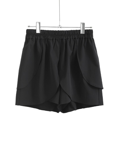 Fashion Letter（ファッションレター）の「水陸両用 フリルデザイン ラッシュガード ショートパンツ（ラッシュガード・レディース・ブラック・M）」の15枚目の写真