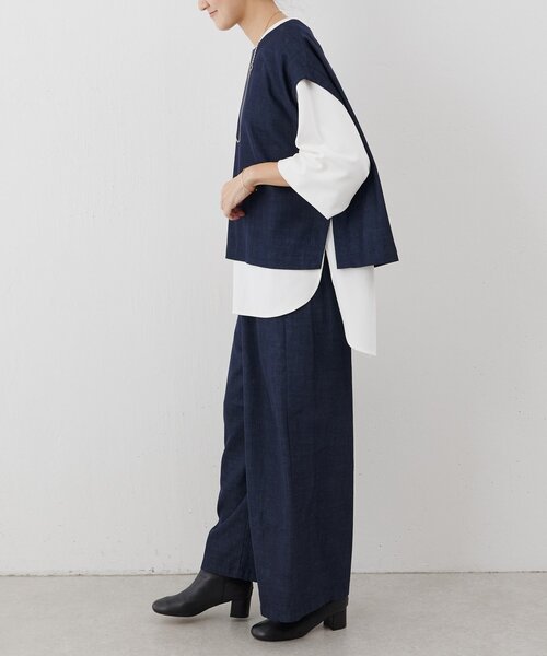 美品 BEARDSLEY ウエストリブキュロットパンツ ワイドパンツ F 楽天市場】ビアズリー（パンツ｜ボトムス）：レディース