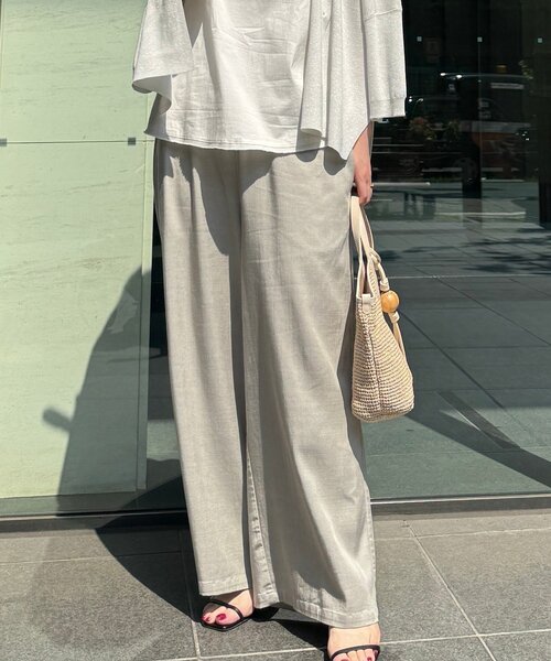 ビアズリー　マルチウエストリブパンツ　新品未使用品 BEARDSLEY パンツ 「セットアップ対応」マルチウエスト