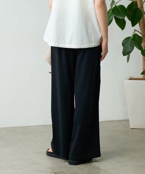 BEARDSLEY(ビアズリー)の「マルチウエストリブパンツ(その他パンツ・レディース・ライトグレー/インディゴブルー/ベージュ/ブラック・1/2/0/TM/3/PM)」の13枚目の写真