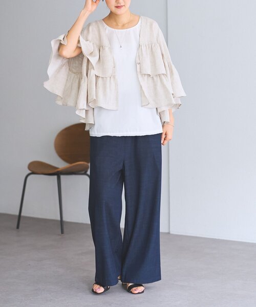 マルチウエストリブパンツ《6サイズ展開》（その他パンツ）｜BEARDSLEY
