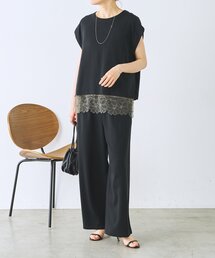 BEARDSLEY（ビアズリー）の「マルチウエストリブパンツ《6サイズ展開》（その他パンツ）」