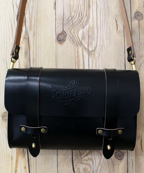 schott（ショット）の「SCHOTT TOOL BAG（ショルダーバッグ・メンズ・ブラック・FREE）」の5枚目の写真