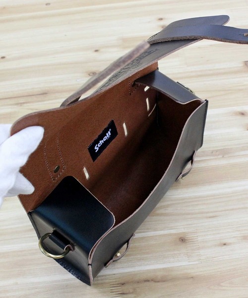 schott（ショット）の「SCHOTT TOOL BAG（ショルダーバッグ・メンズ・ブラック・FREE）」の14枚目の写真