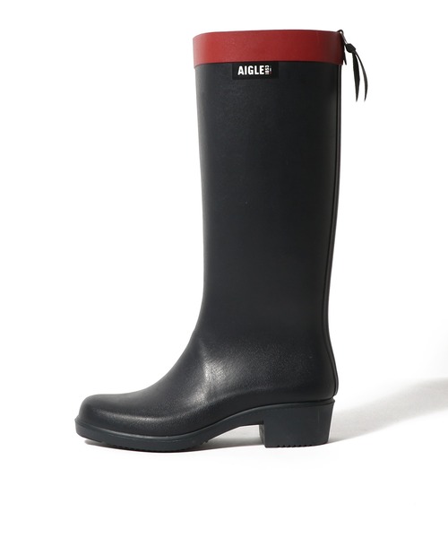 AIGLE(エーグル)の「AIGLE / ミリカ ラバーブーツ(ブーツ・レディース・ネイビー/ブラック・37/38/36)」の1枚目の写真