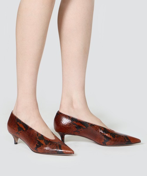 PELLICO（ペリーコ）の「ANIMA パンプス 3.5cm PYTHON ORANGE（パンプス・レディース・パイソン・38/37.5/37/36.5/35/36/35.5）」の9枚目の写真