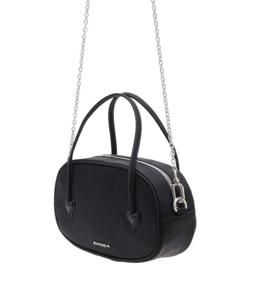 EMODA(エモダ)の「オーバルミニバッグ(ハンドバッグ・レディース・ブラック/ブラウン・FREE)」の7枚目の写真