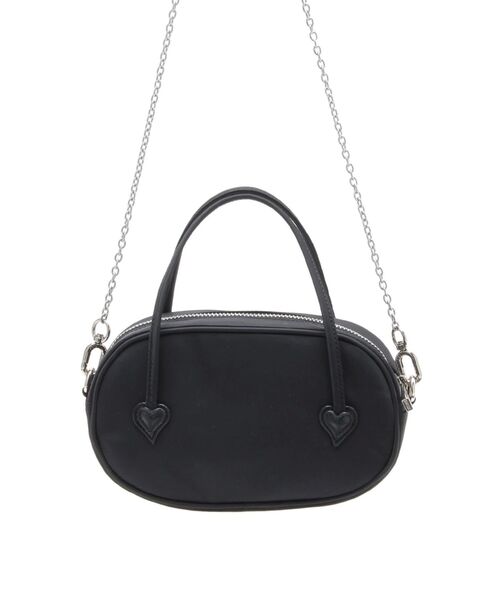 EMODA(エモダ)の「オーバルミニバッグ(ハンドバッグ・レディース・ブラック/ブラウン・FREE)」の8枚目の写真