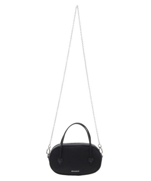 EMODA(エモダ)の「オーバルミニバッグ(ハンドバッグ・レディース・ブラック/ブラウン・FREE)」の13枚目の写真