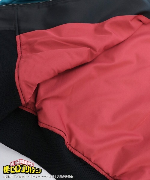 RUGGEDWORKS(ラゲッドワークス)の「【僕のヒーローアカデミア】緑谷出久 スカジャン(スカジャン・メンズ・ブラック・L/M/LL)」の15枚目の写真