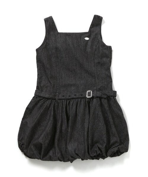 algy（アルジー）の「バルーン切替ワンピ（ワンピース・キッズ・ブラック/ブラウン・SMALL/MEDIUM/X-SMALL/XX-SMALL）」の9枚目の写真