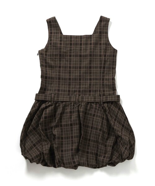 algy（アルジー）の「バルーン切替ワンピ（ワンピース・キッズ・ブラック/ブラウン・SMALL/MEDIUM/X-SMALL/XX-SMALL）」の15枚目の写真