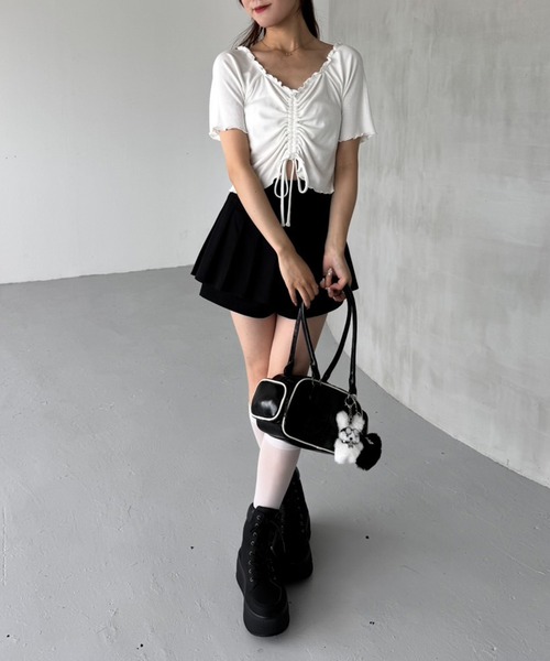 セール】レイヤードプリーツスカパン（その他パンツ）｜one after