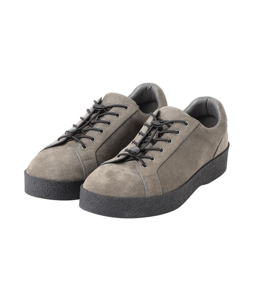 EPOCA UOMO(エポカウォモ)の「バンジーレーススニーカー(スニーカー・メンズ・ブラウン系その他3/ブラック・26.0cm/27.0cm)」の2枚目の写真